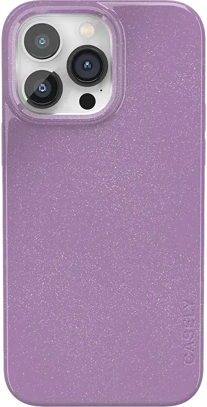 Lavender Waves | Purple Shimmer Case