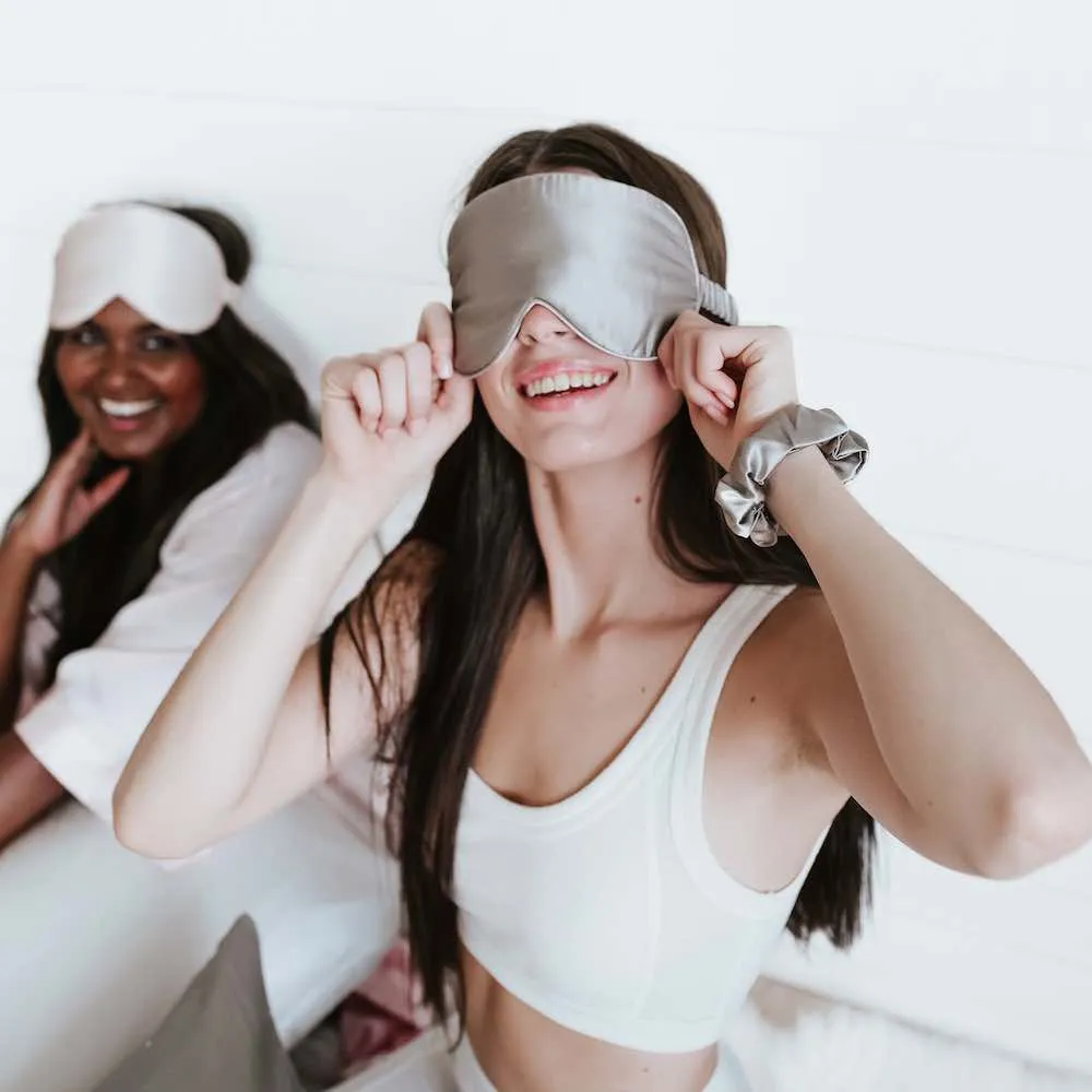 Lights Out Silk Eye Mask