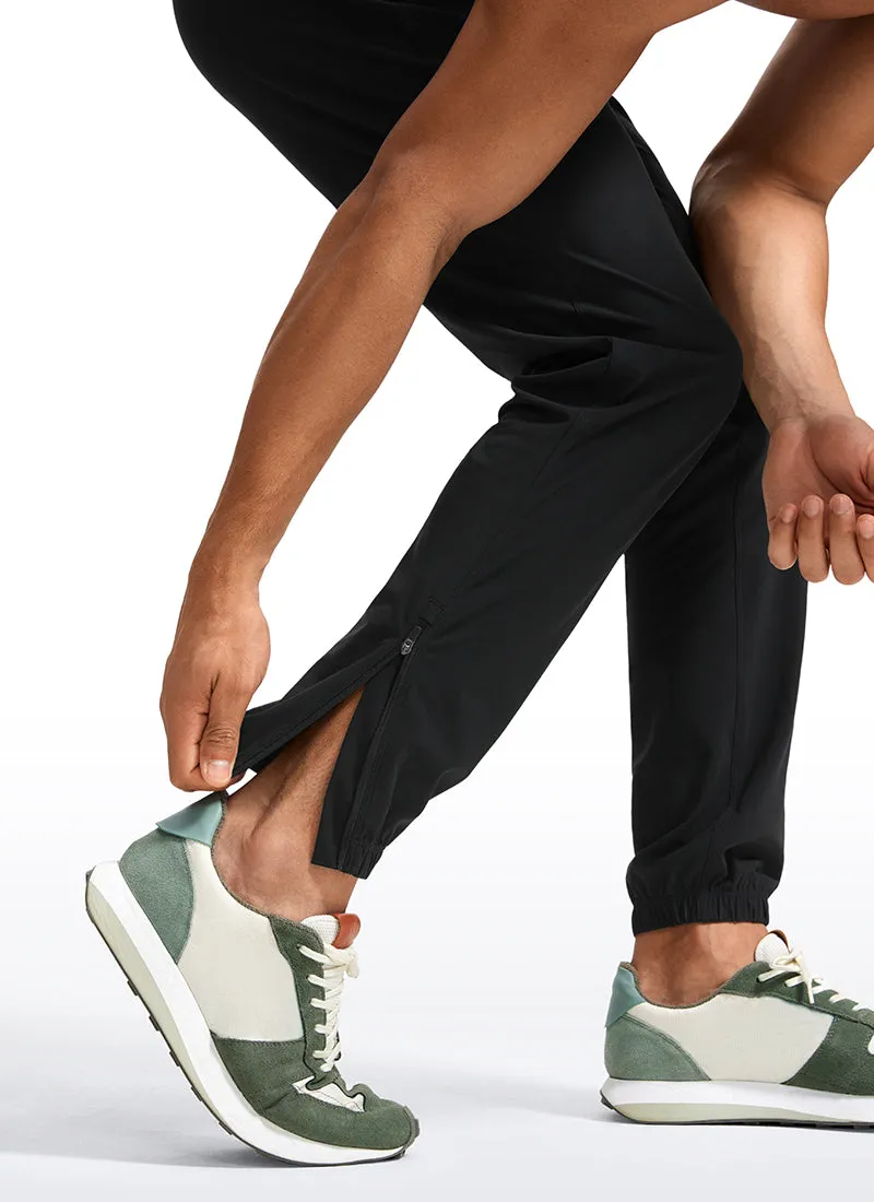 Lightweight Quick Dry Slim-Fit Joggers 31"-Zipper Pockets