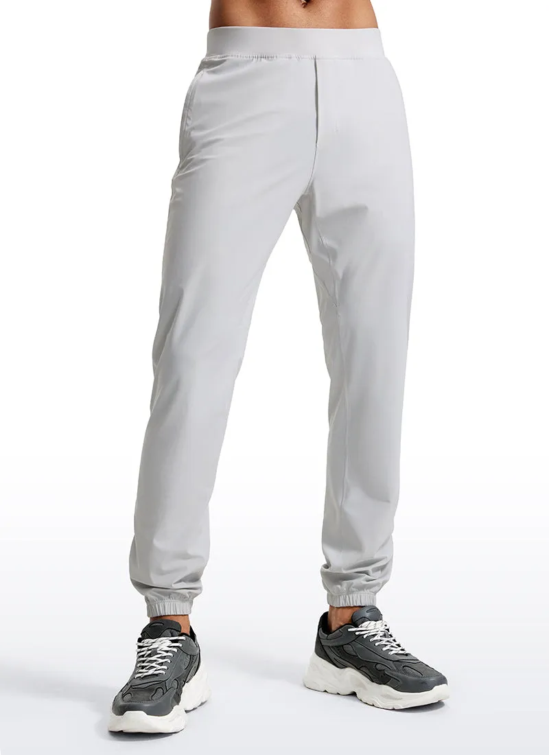 Lightweight Quick Dry Slim-Fit Joggers 31"-Zipper Pockets