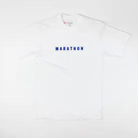 Marathon Classic T-Shirt - White/Navy