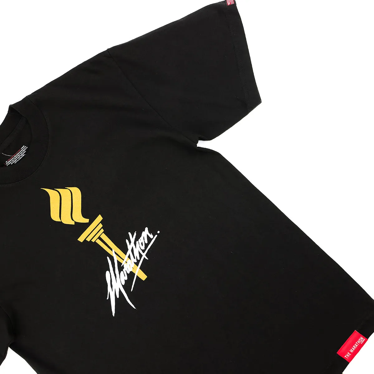 Marathon Torch T-Shirt - Black/Gold