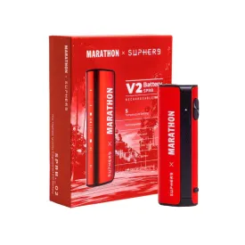 Marathon x SUPHERB V2 Battery - Red