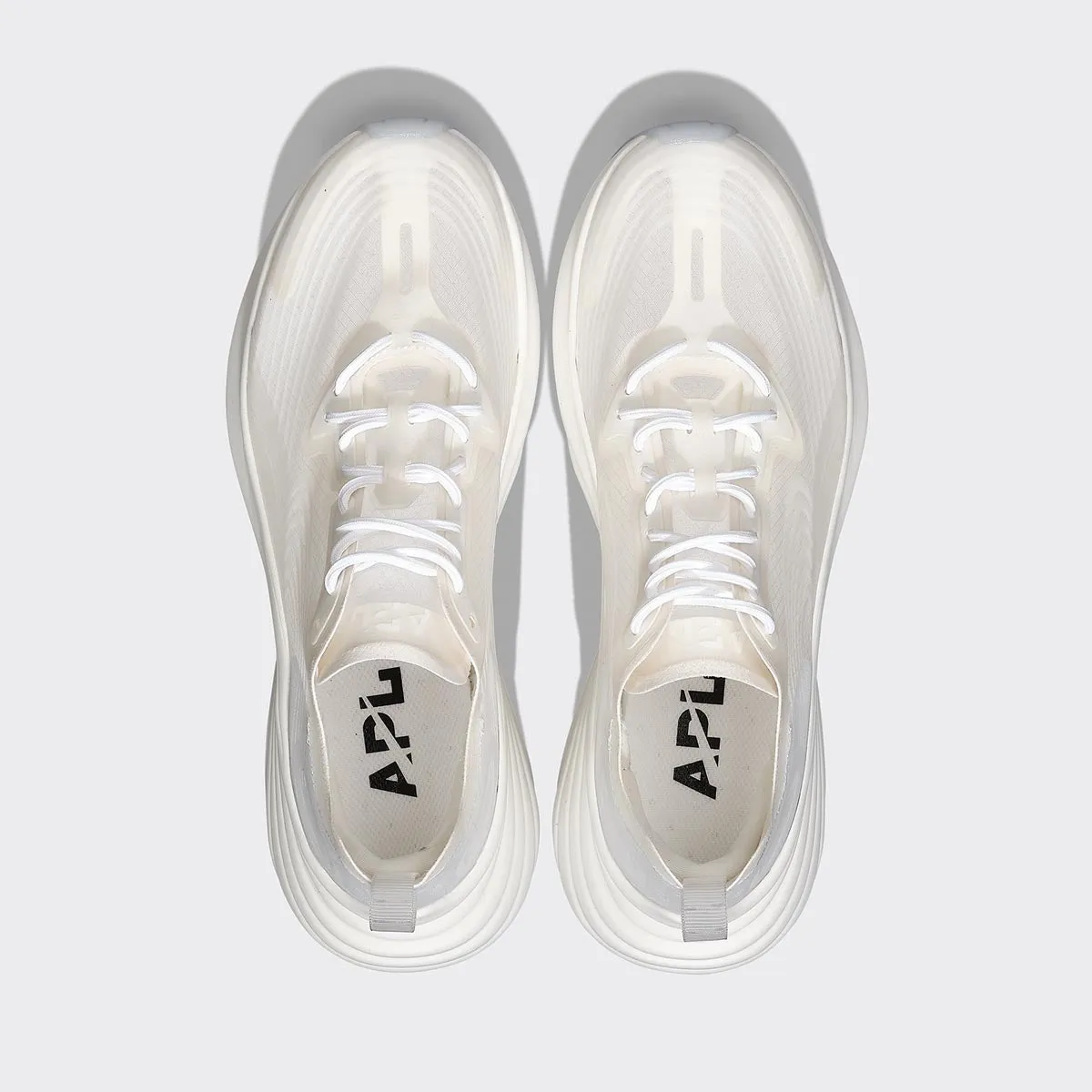 Men's Streamline Clear / White