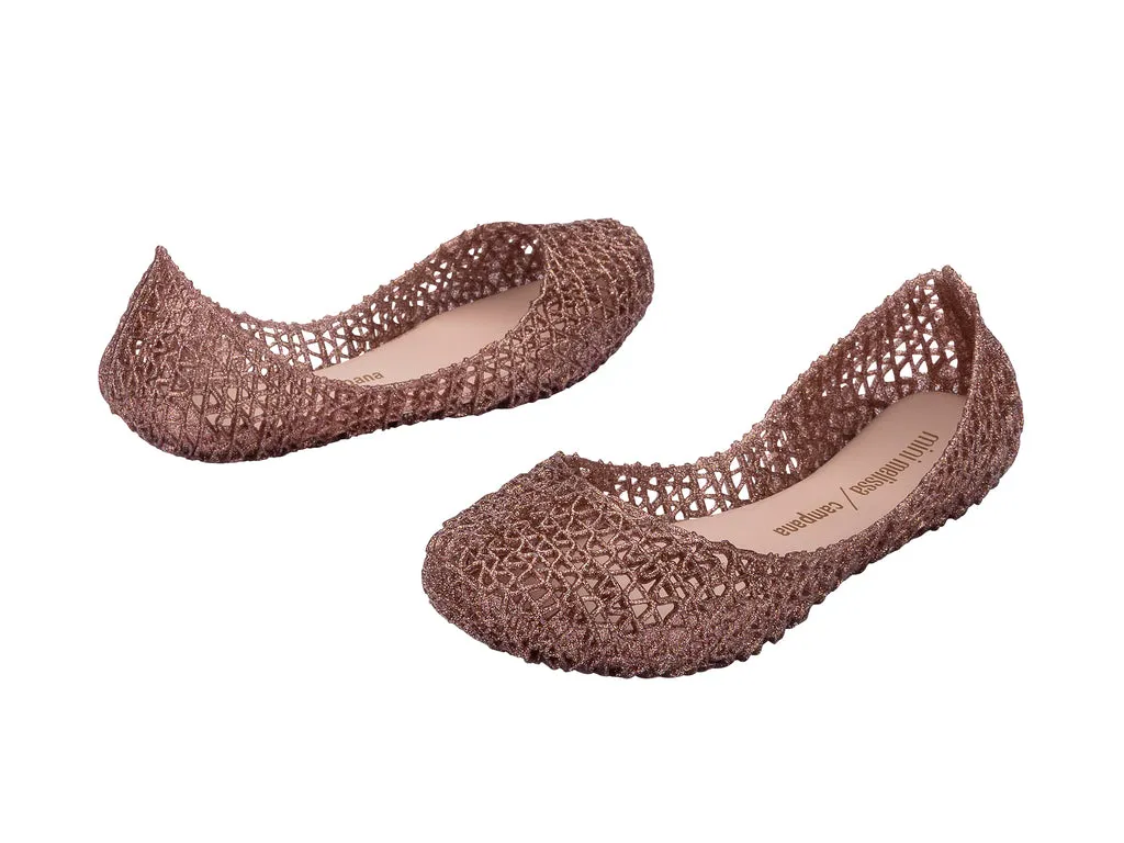 Mini Melissa Campana Papel INF Pink GlItter