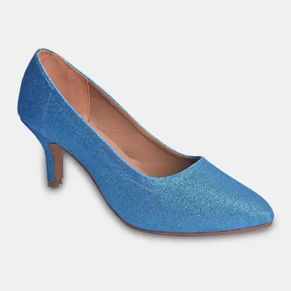 Niterie Court Shoes Blue