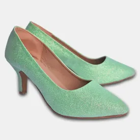 Niterie Court Shoes Sea Green