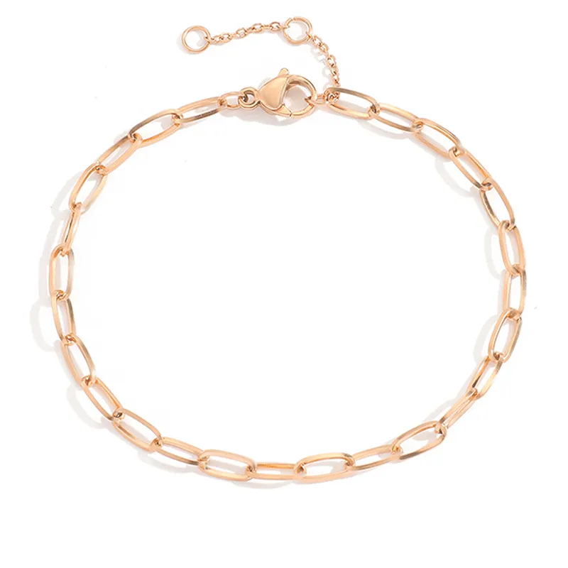 Paperclip Chain Essential Bracelet