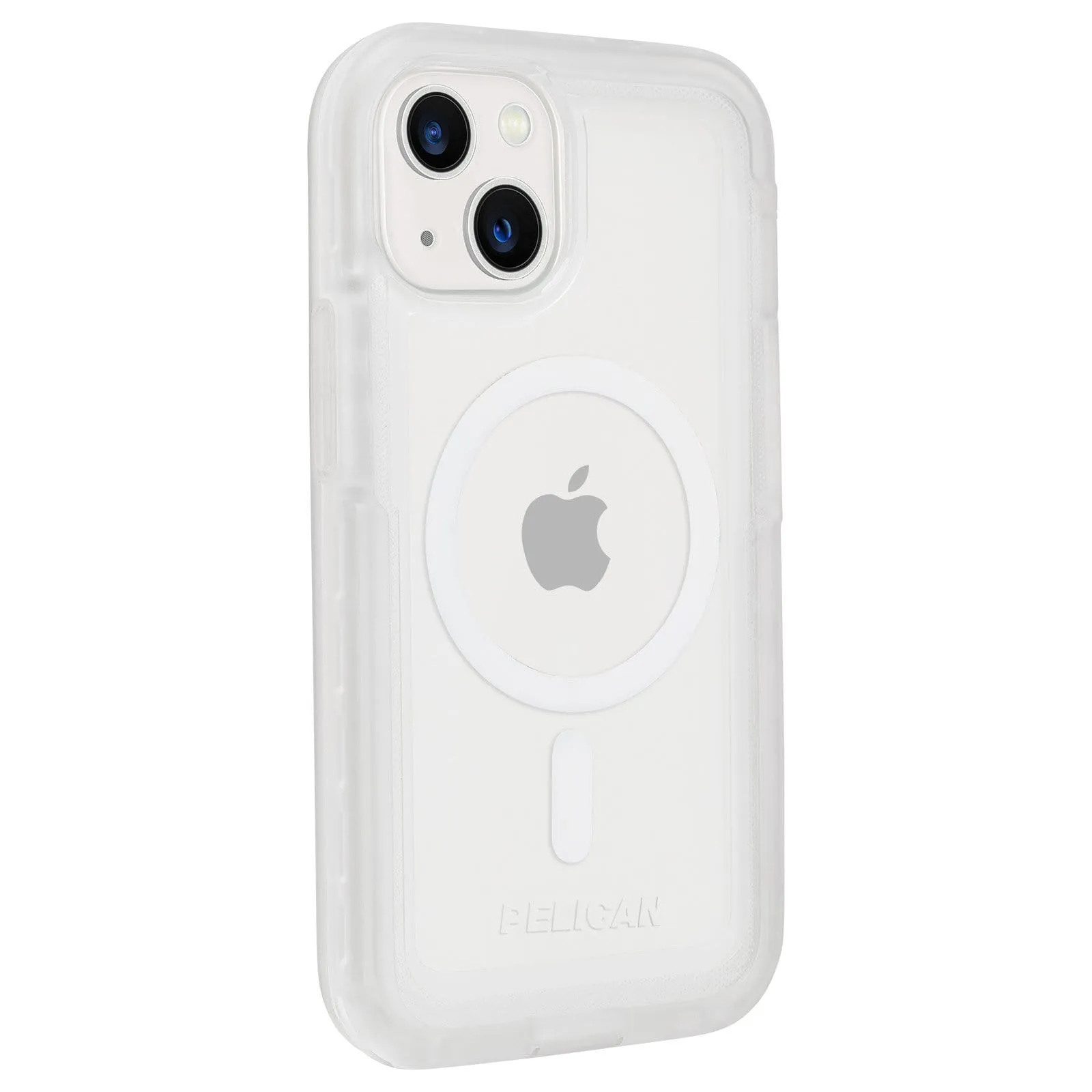 Pelican Voyager (Works with MagSafe) Case for iPhone 13 Devices - Clear