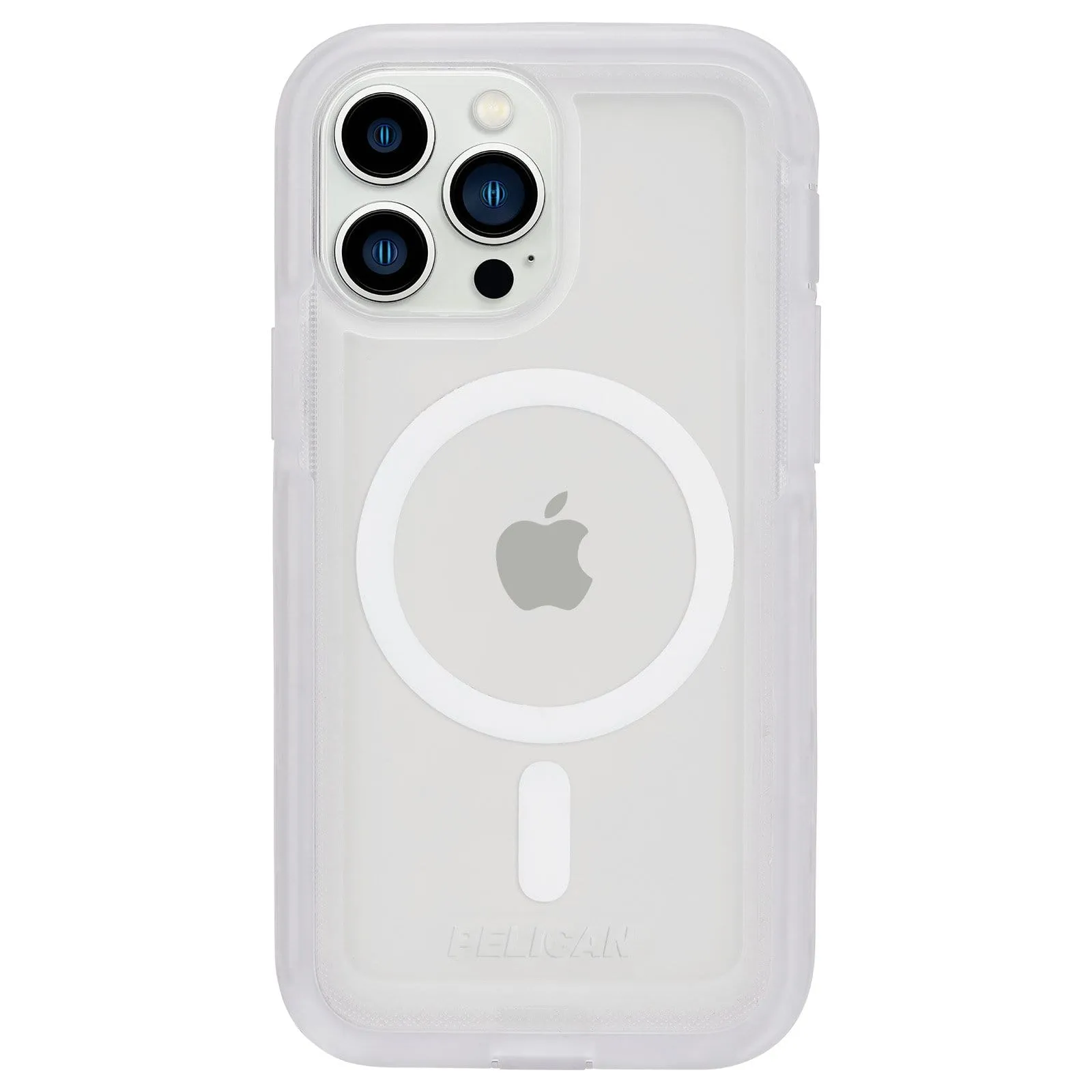 Pelican Voyager (Works with MagSafe) Case for iPhone 13 Pro Devices - Clear