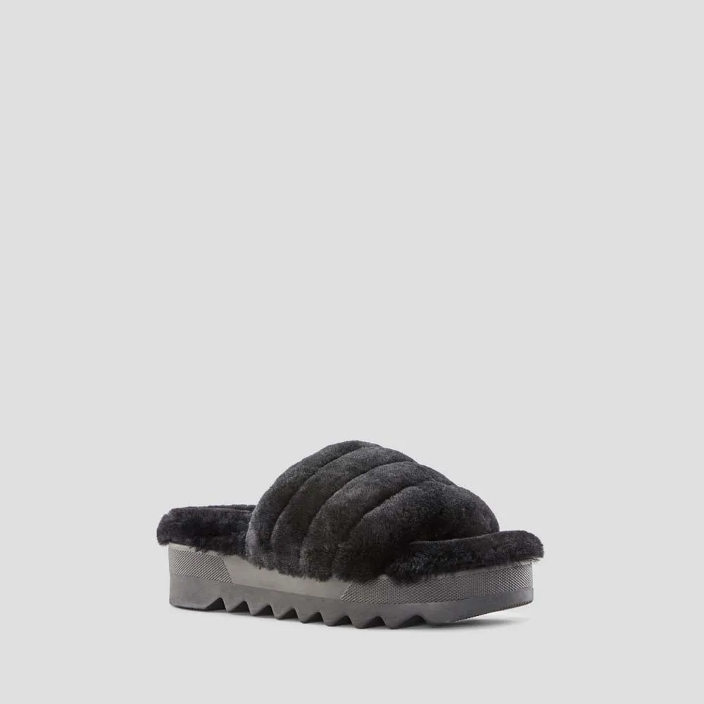 Pozy Lambswool Sandal