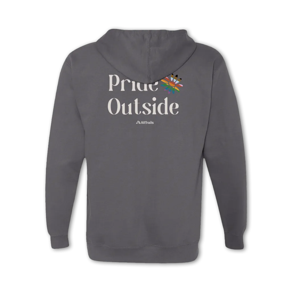 Pride Outside Hoodie - Charcoal