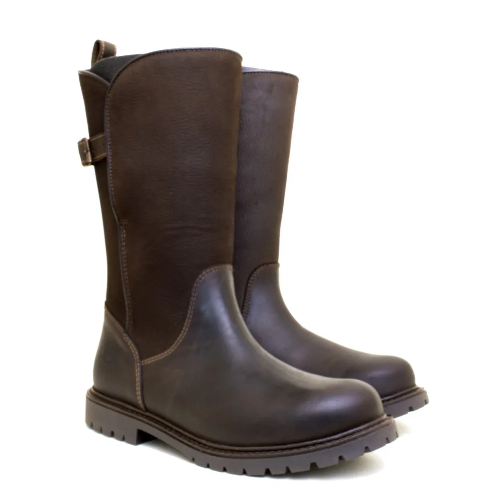 Quebec Brown Waterproof- Mid Calf - Size 39 - Factory Second 841a