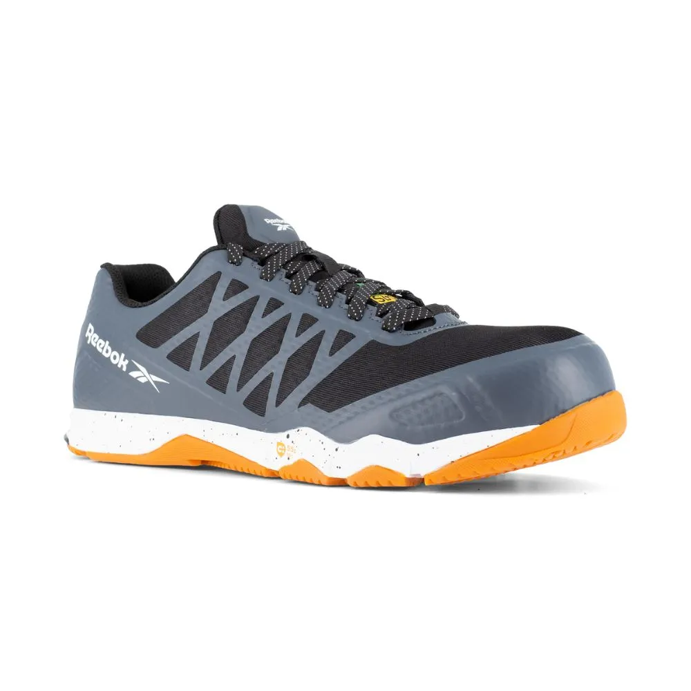 Reebok Speed TR Men's Women's Work SD Composite Toe Safety CSA Shoe IB4453 - Grey