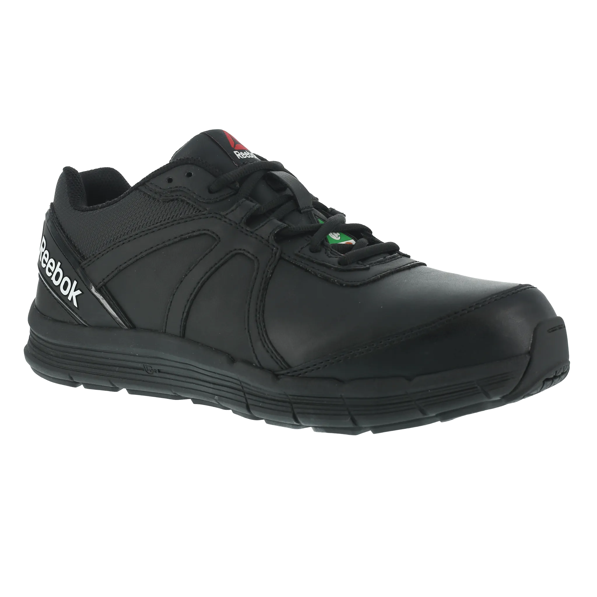 Reebok Unisex Guide Work Steel Toe Athletic Work Shoe - Black IB3501