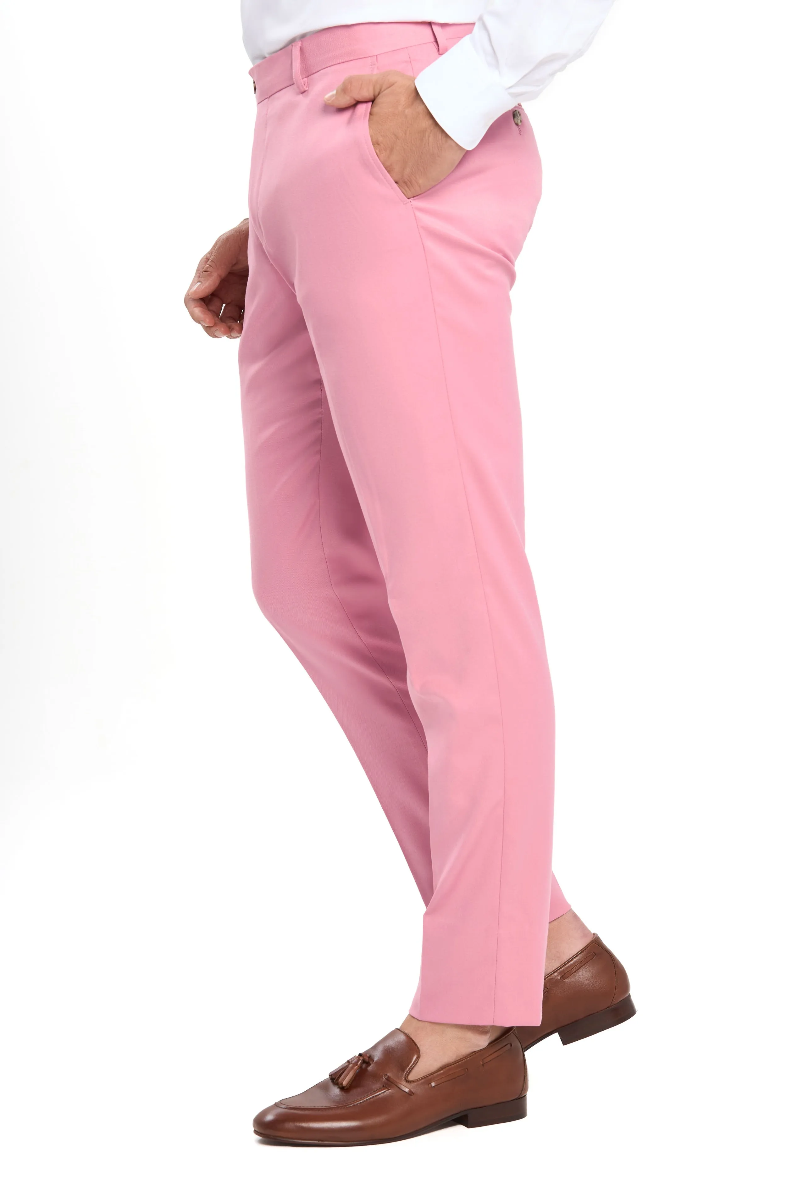 Salmon Pink 2 Button Suit