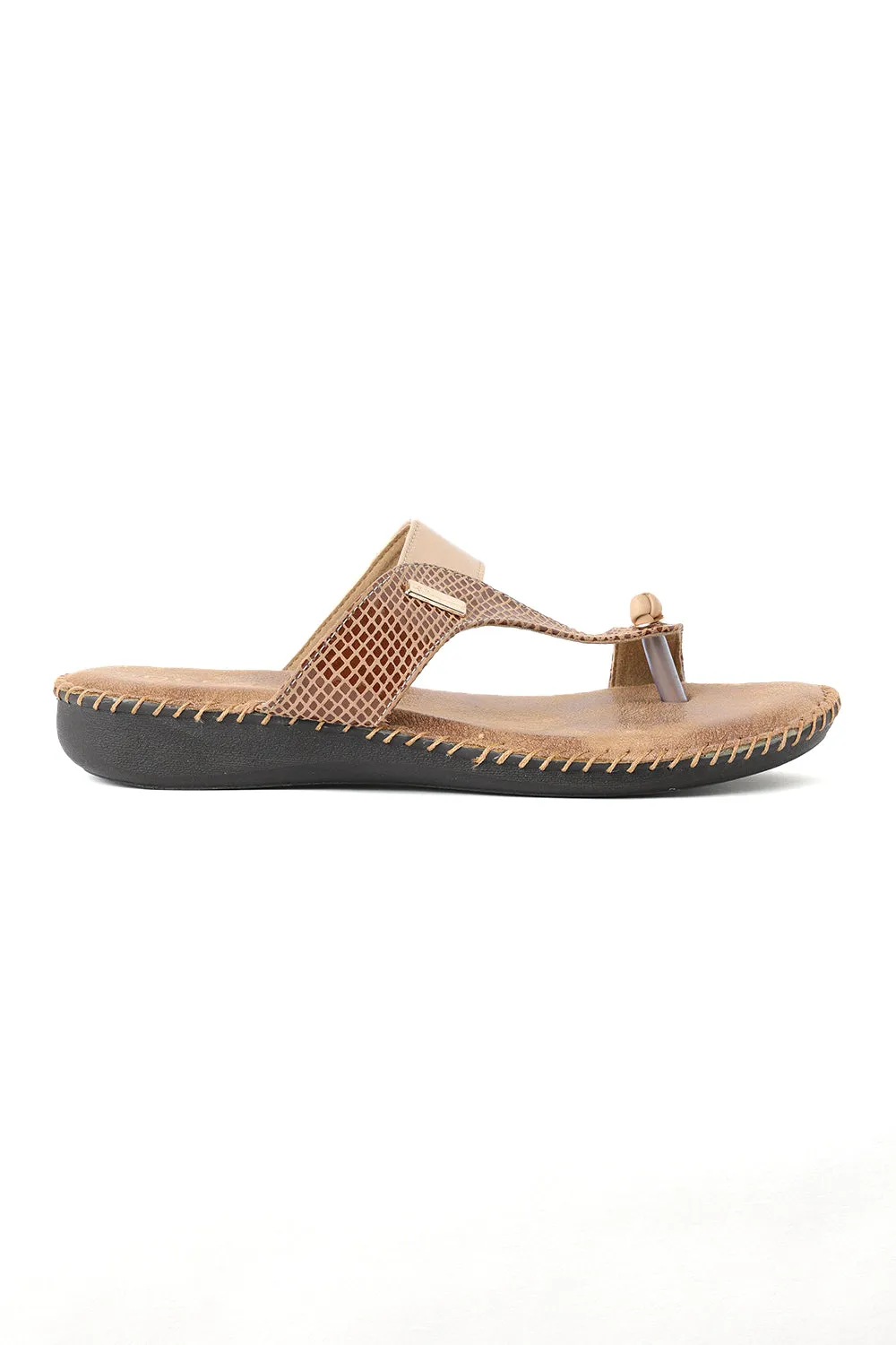 SOLES Comfort Toe Hold Platform Flats