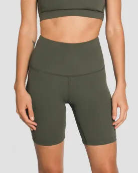 Solo 7" Biker Short Olive