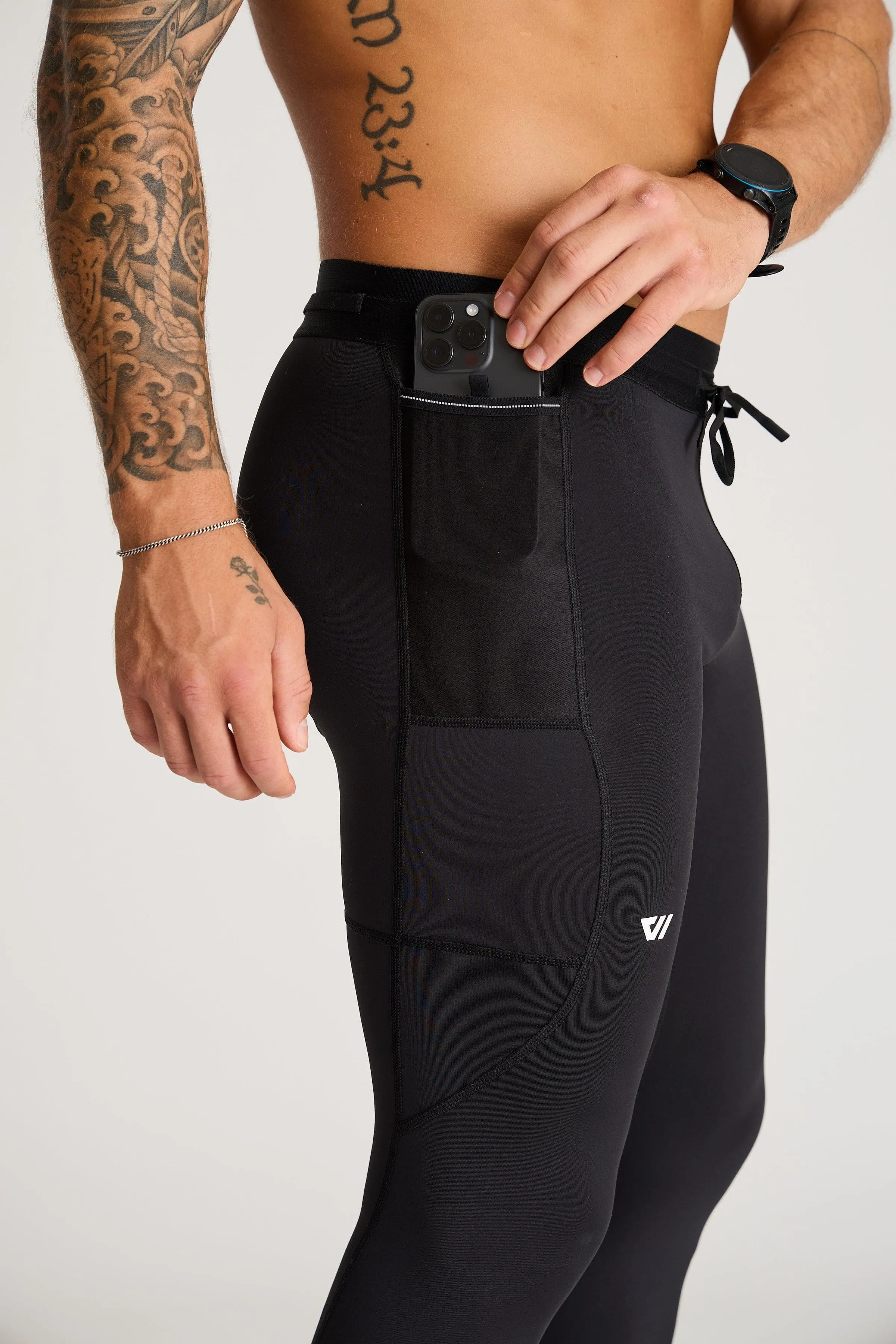 Sprint Full Tight in Black