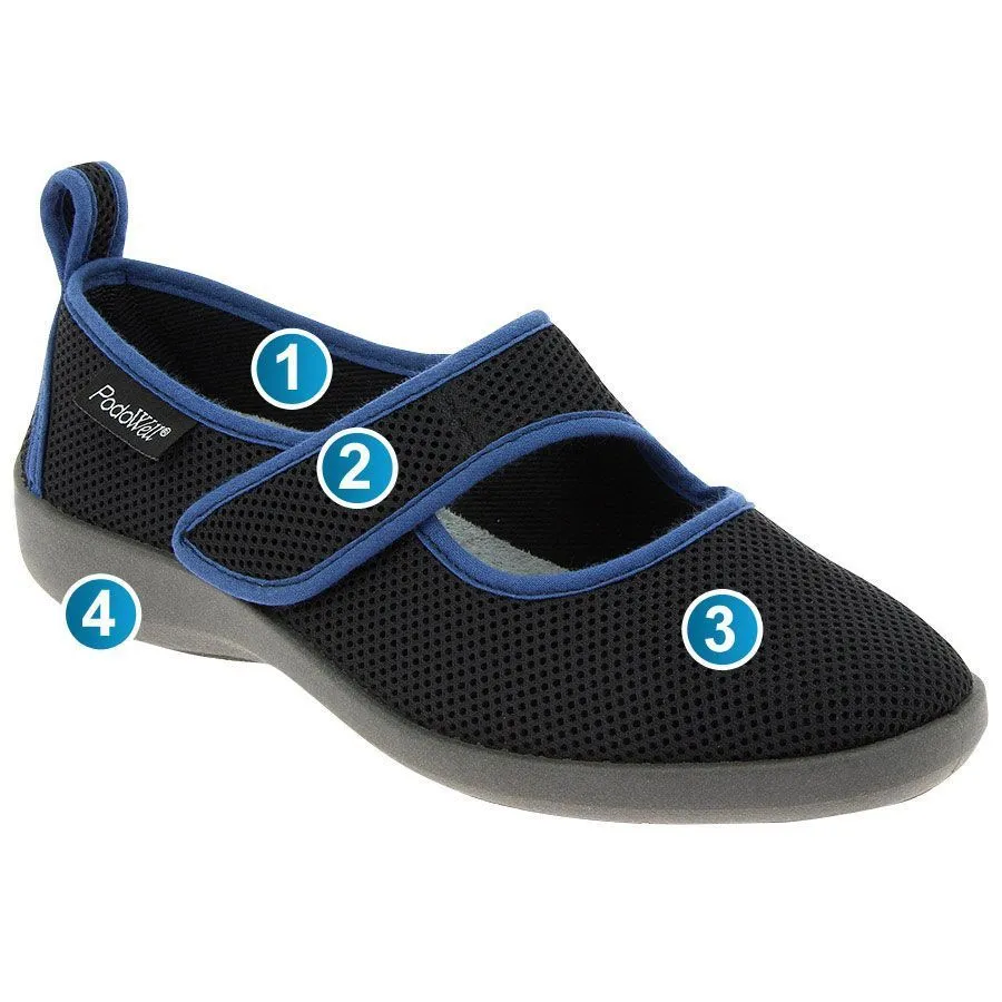 Tarnos -  Wide Casual Orthopedic Comfort Shoes