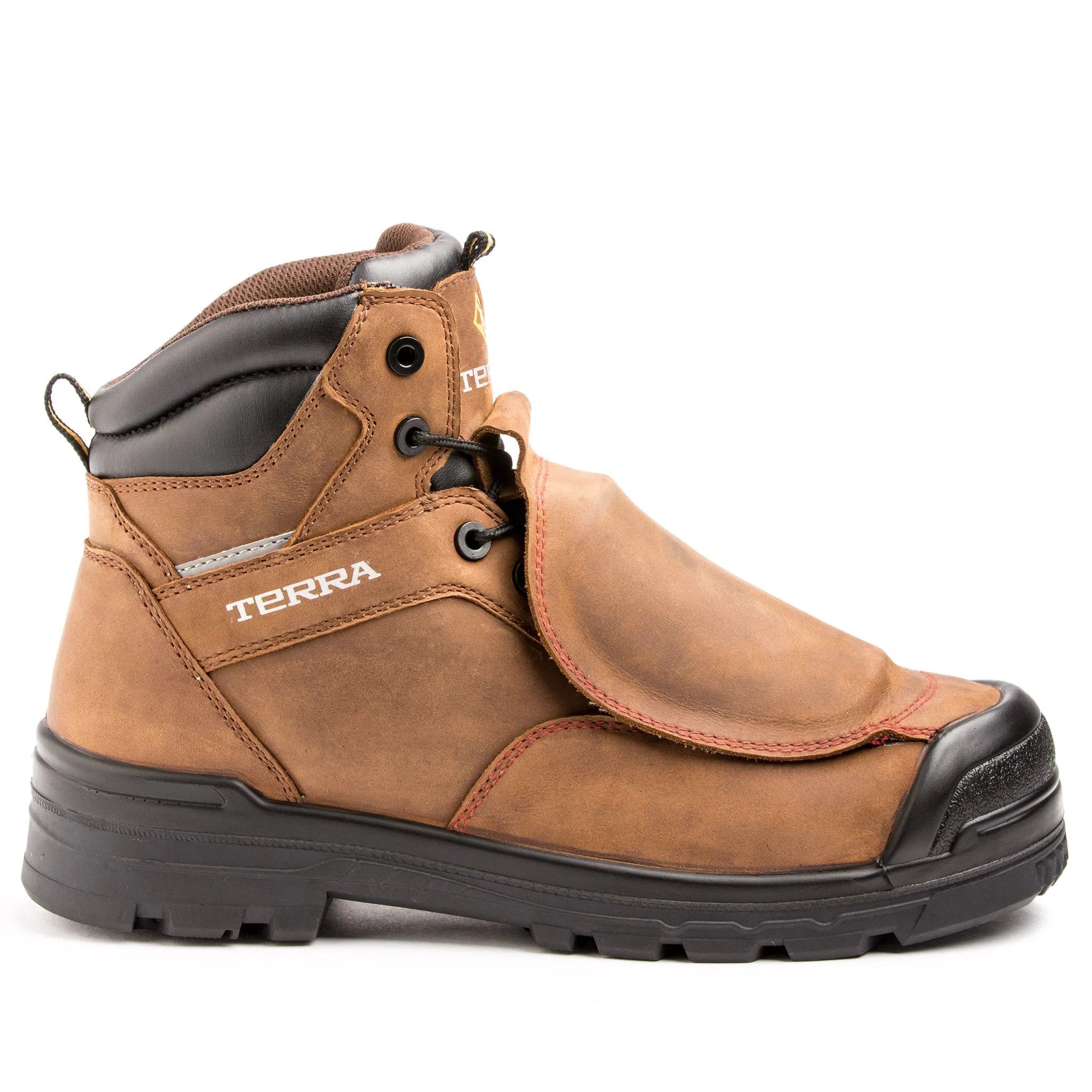 Terra Barricade Men's 6" Waterproof Composite Toe Work Boot With Metguard - 305517