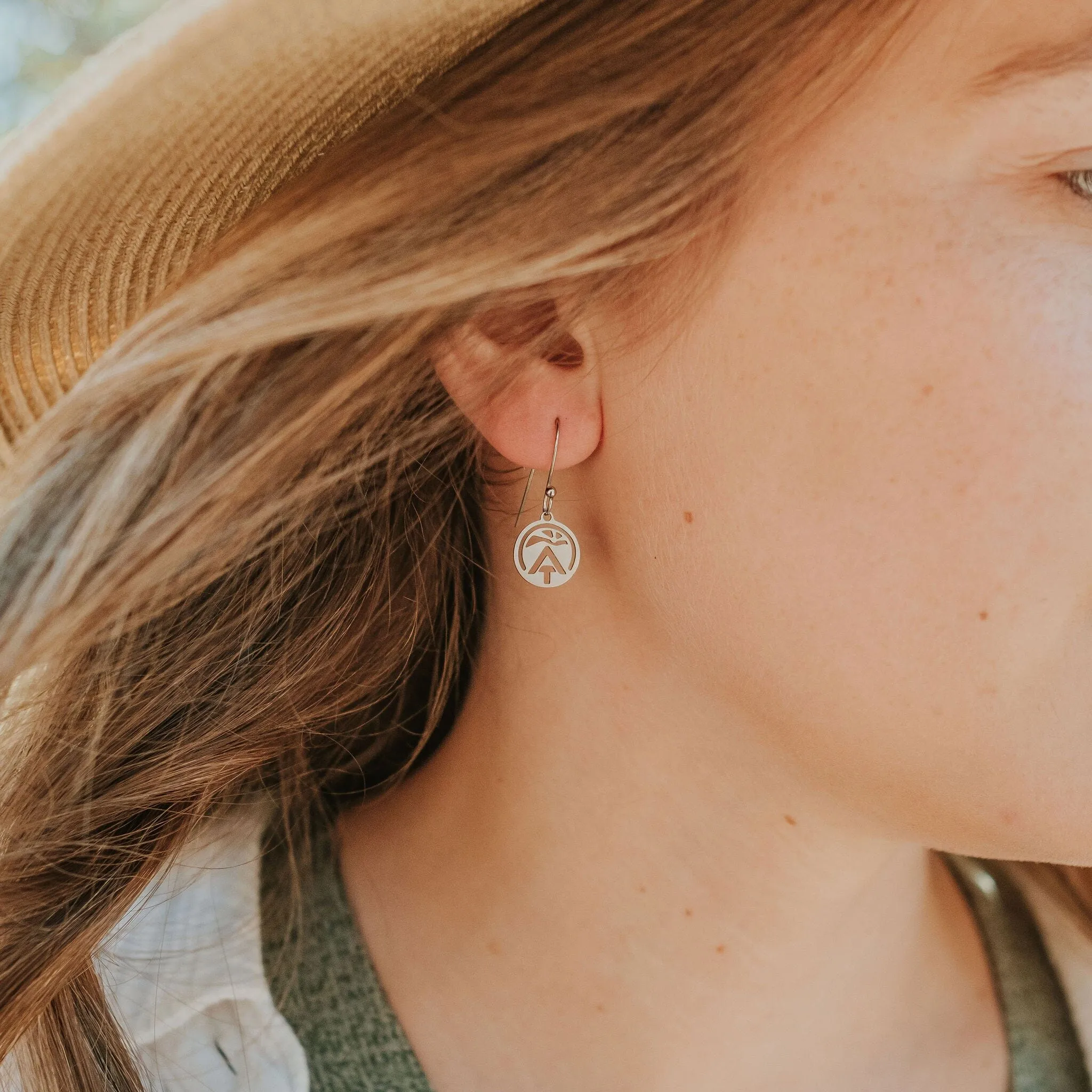 The Appalachian Trail Sunburst Earrings