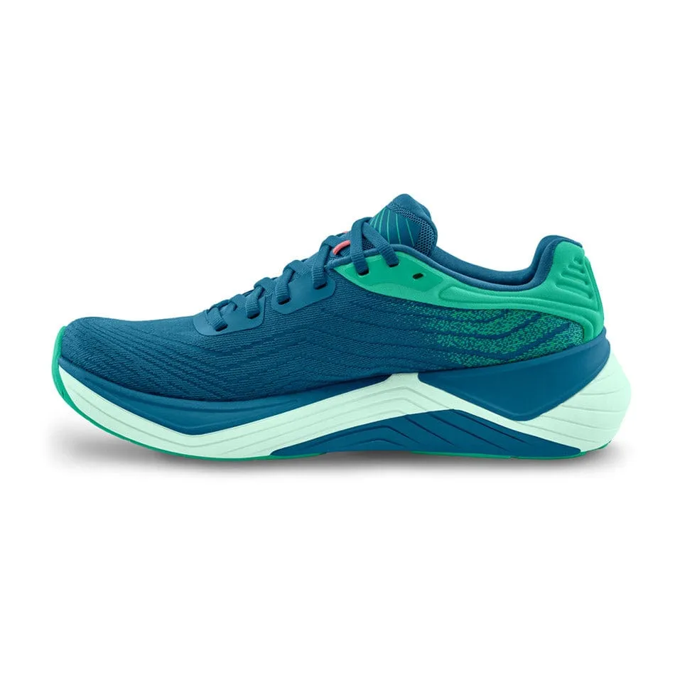 Topo Women's Ultrafly 5 Running Shoes Blue/Aqua AW24