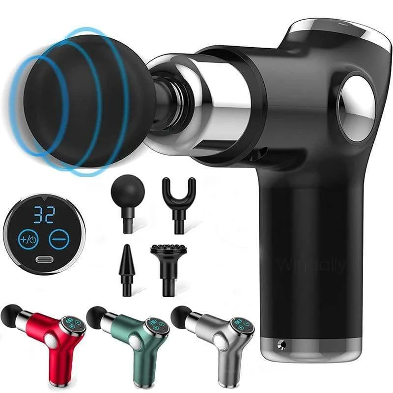 Torq Mini Massage Gun - 32 Speed - LCD Touch Screen