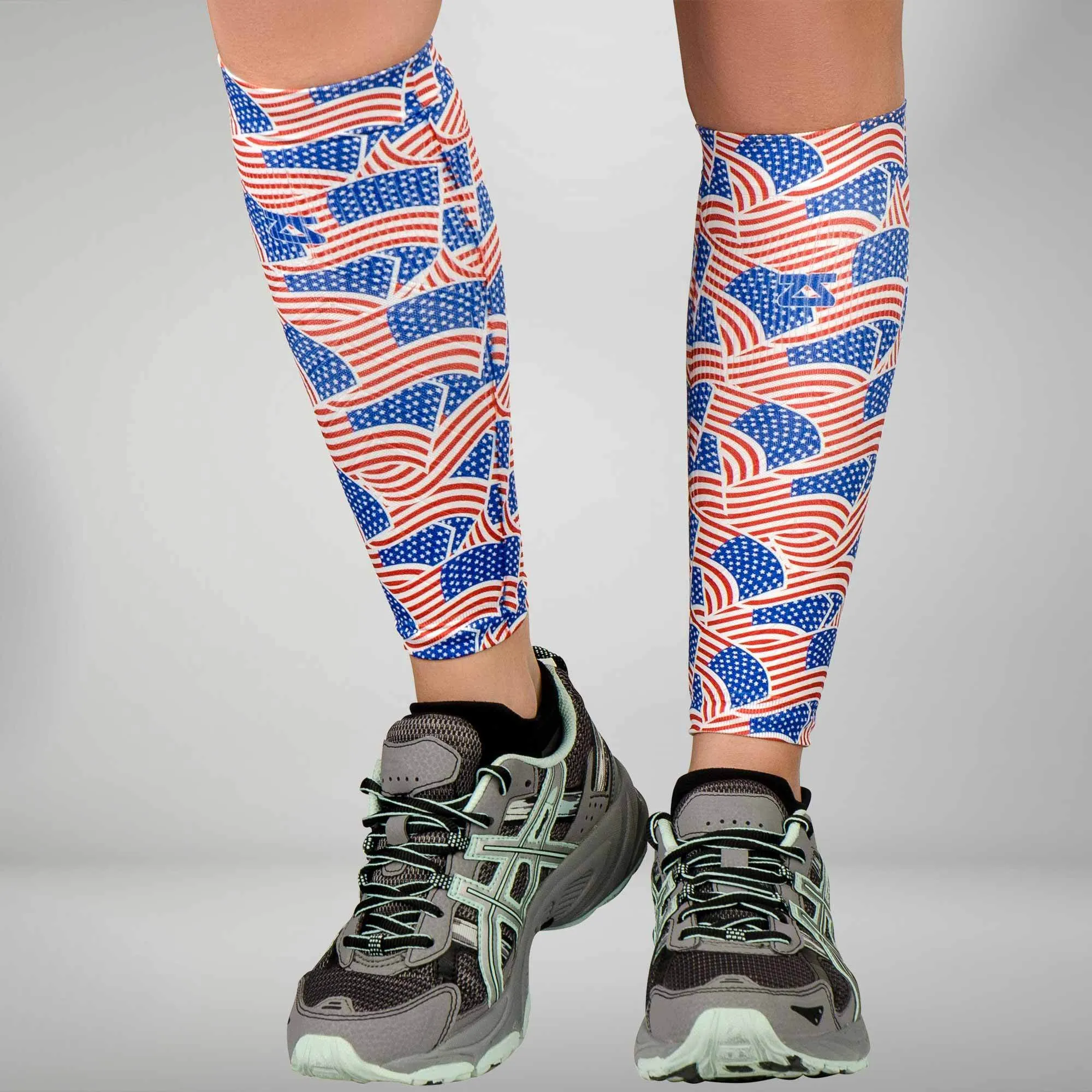 USA Flag Compression Leg Sleeves