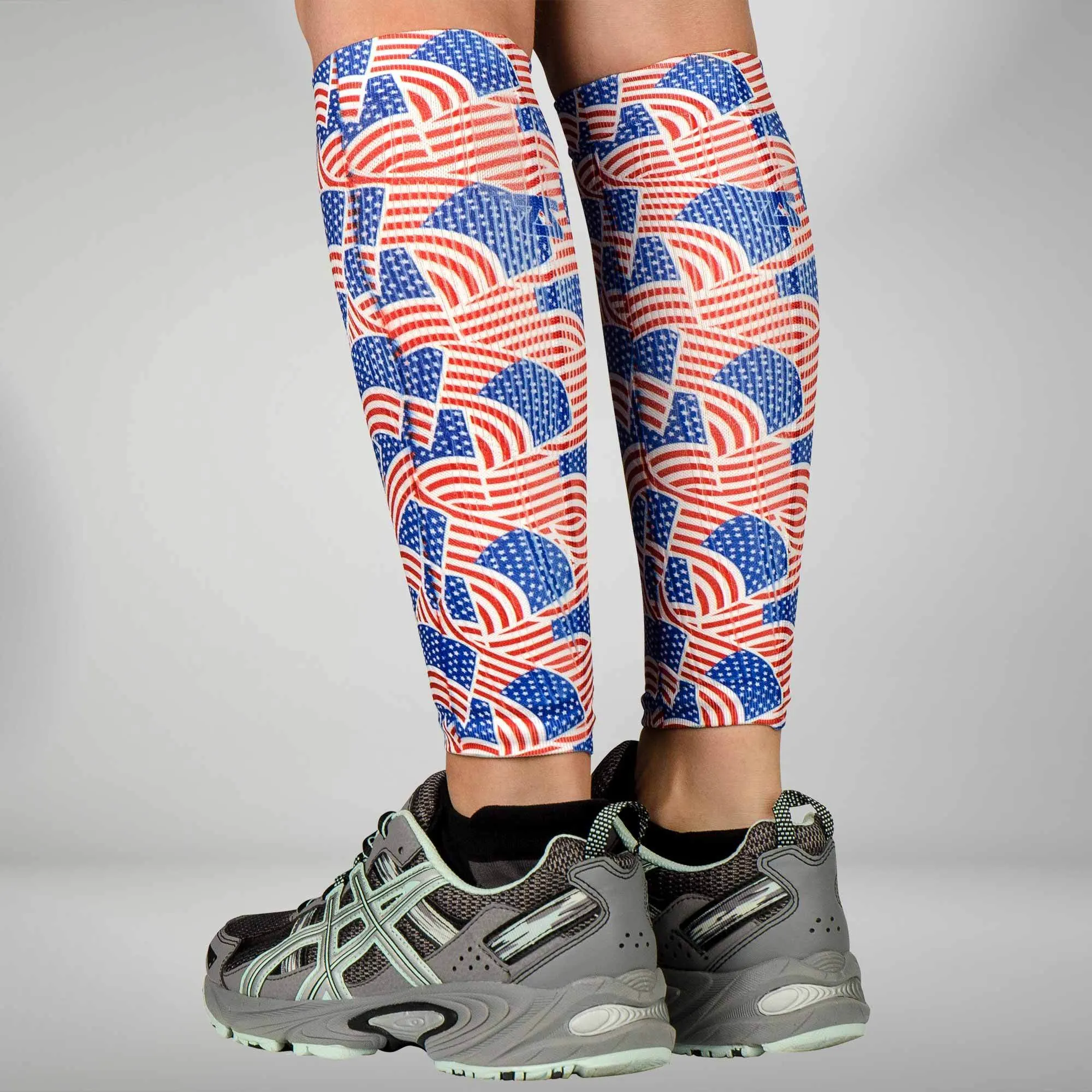 USA Flag Compression Leg Sleeves