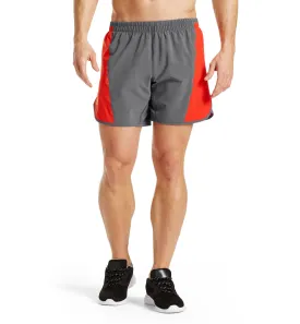 VaporActive Momentum 7" Running Shorts | Iron Gate / Fiery Red