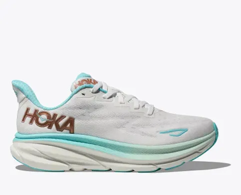 Women's Hoka Clifton 9 (Frost/ Rose Gold)