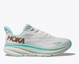 Women's Hoka Clifton 9 (Frost/ Rose Gold)