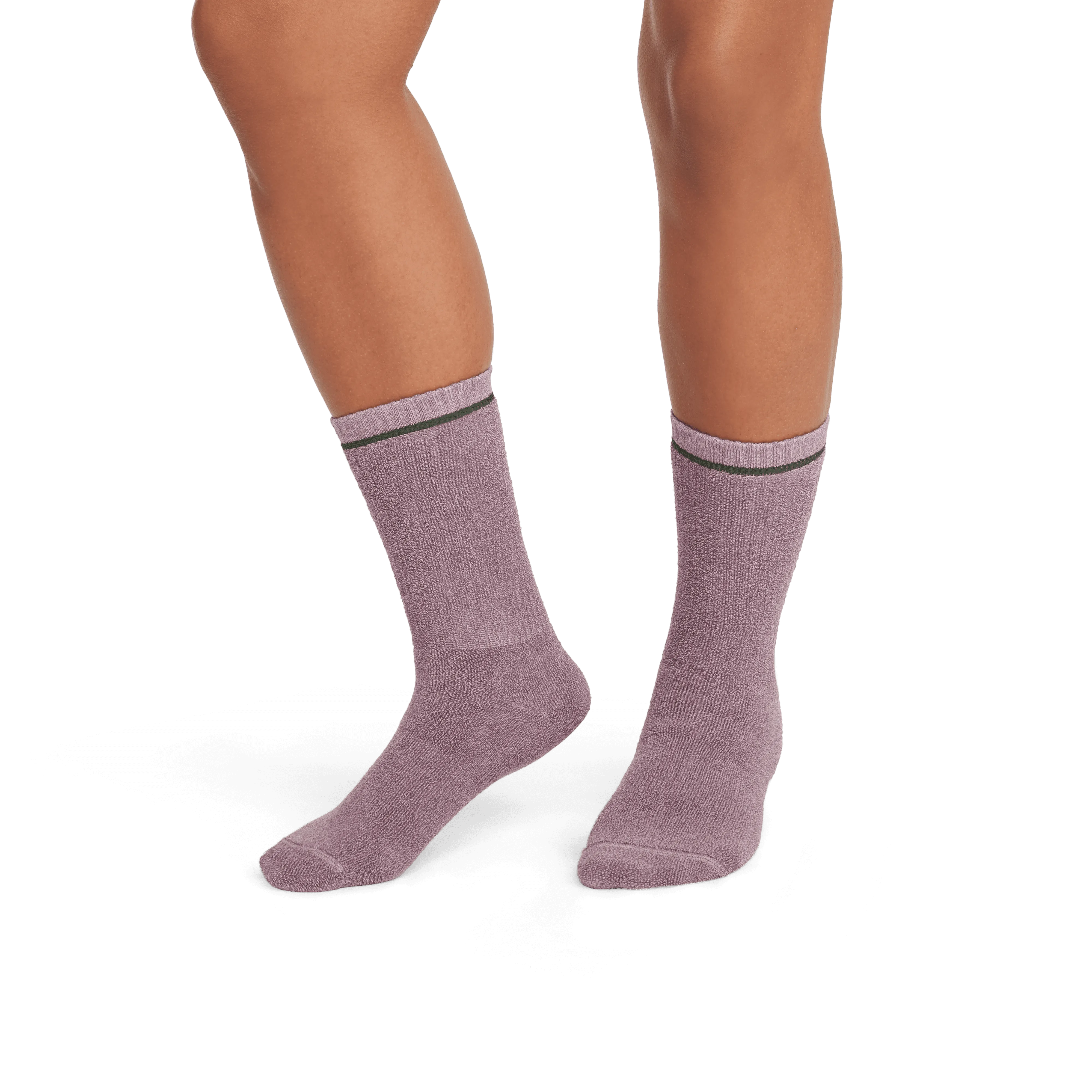 Women's Plush Terry Calf Socks