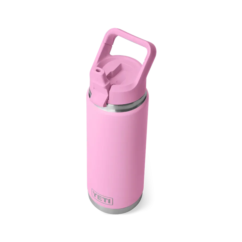 Yeti Rambler 26 Oz Straw Bottle Power Pink